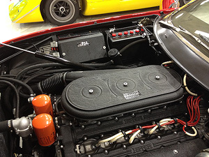 1972 Ferrari Daytona engine