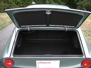 1966 FIAT GHIA 1500 COUPE trunk image